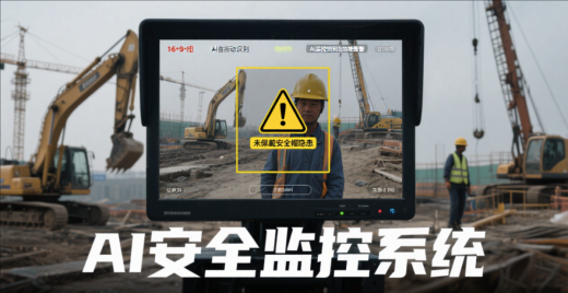 智慧工地AI監(jiān)控識別隱患預警系統(tǒng)應用