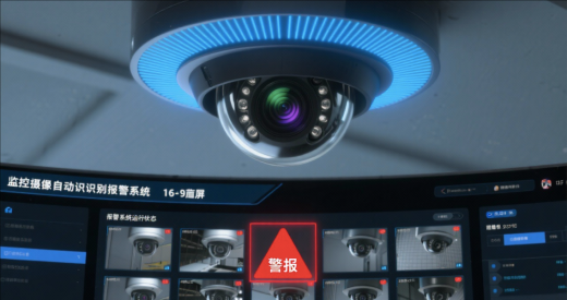 怎么讓監控攝像頭自動識別報警系統
